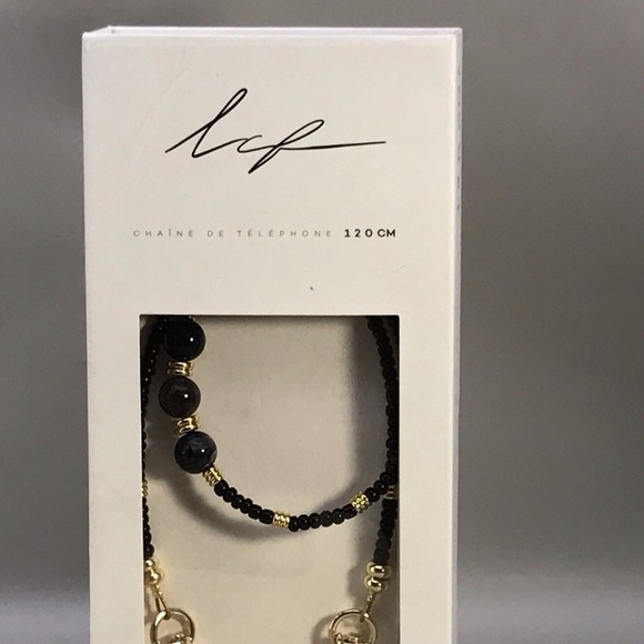 LaCoqueFrancaise Chaine De Telephone Holder 120 Cm New In Box - Picture 4 of 9